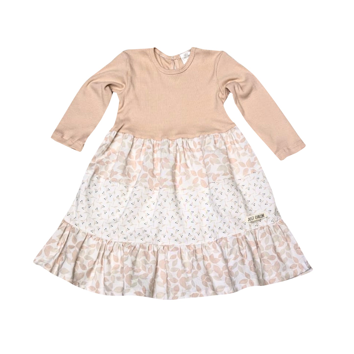 Peach Layered Dress