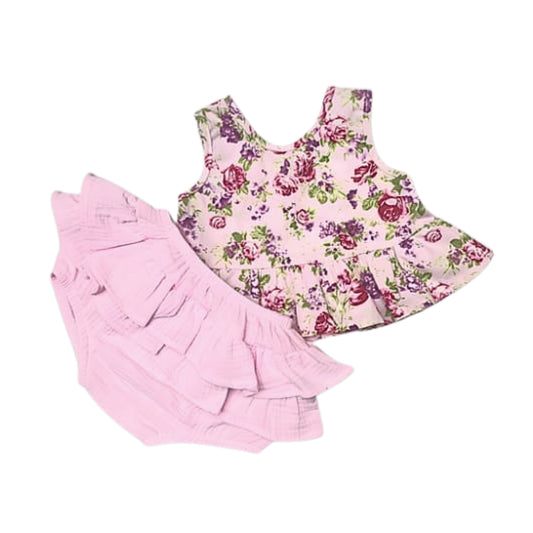 Pink Frilly Set