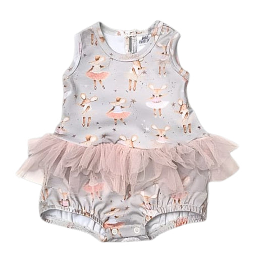 Ballerina Mouse Tutu Onesie