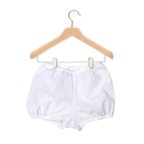 Baby White Muslin Diaper Cover