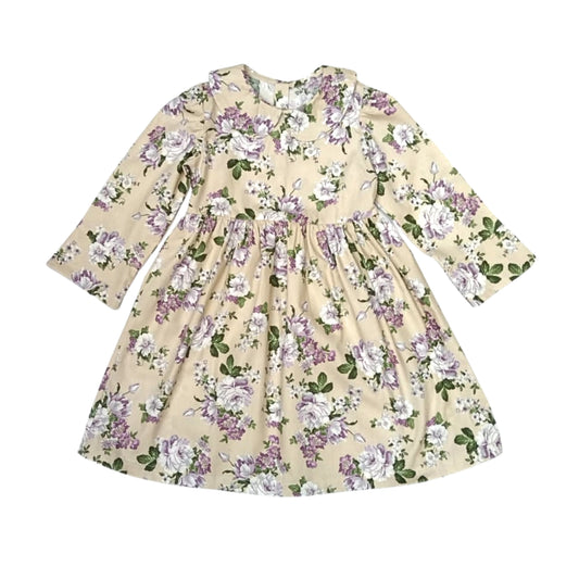 Lavender Bloom Floral Dress